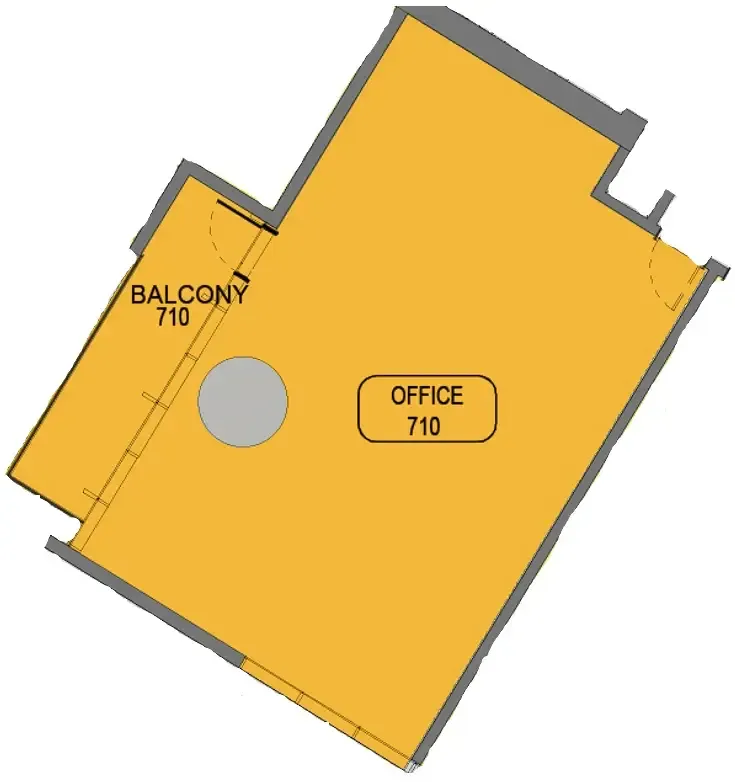 bedroom Office floor plan at Samana Barari Avenue
