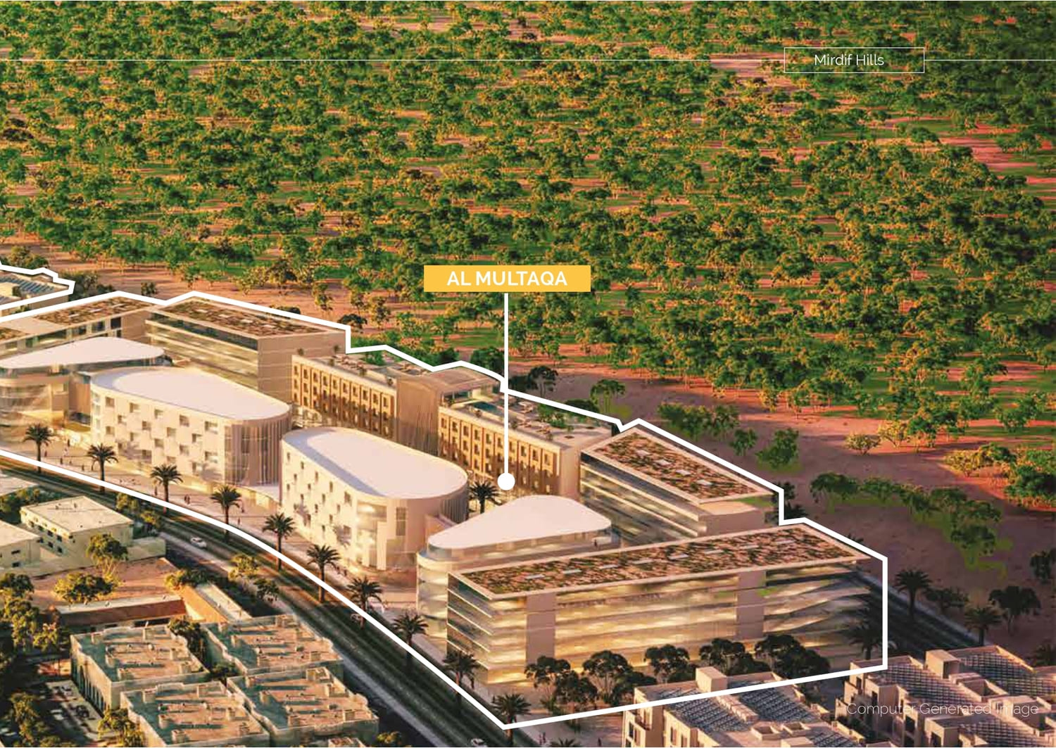Al Multaqa Avenue master plan 1