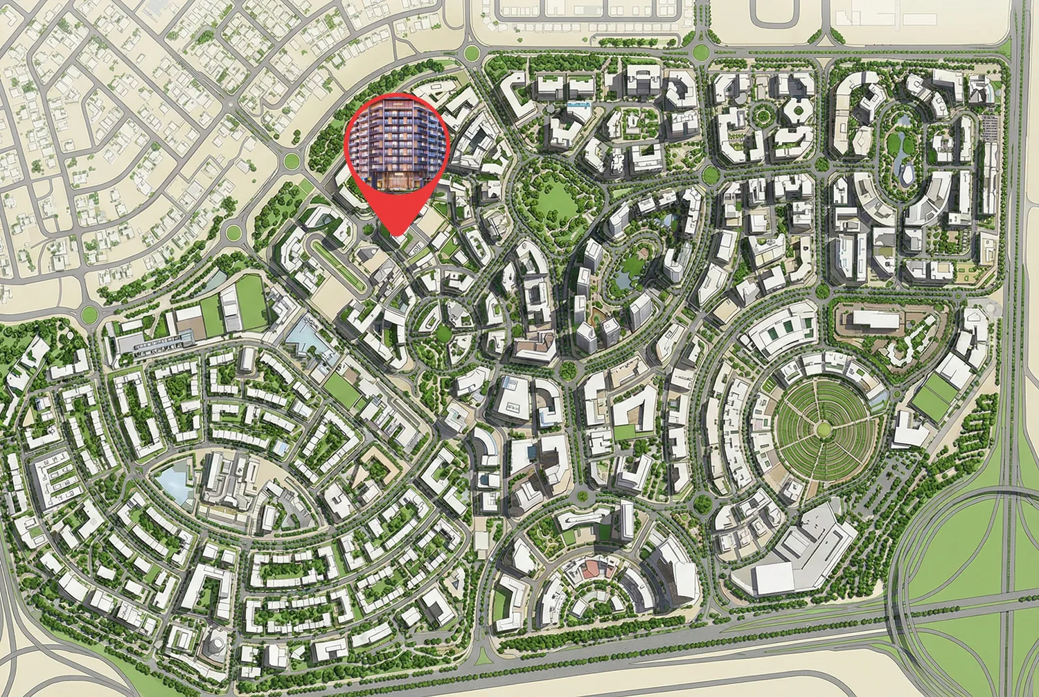 Marquis Galleria master plan 1