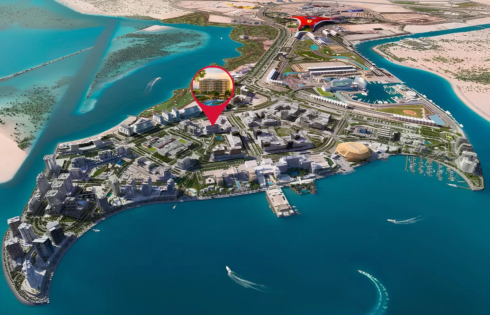 The Canopies at Yas Point master plan 1