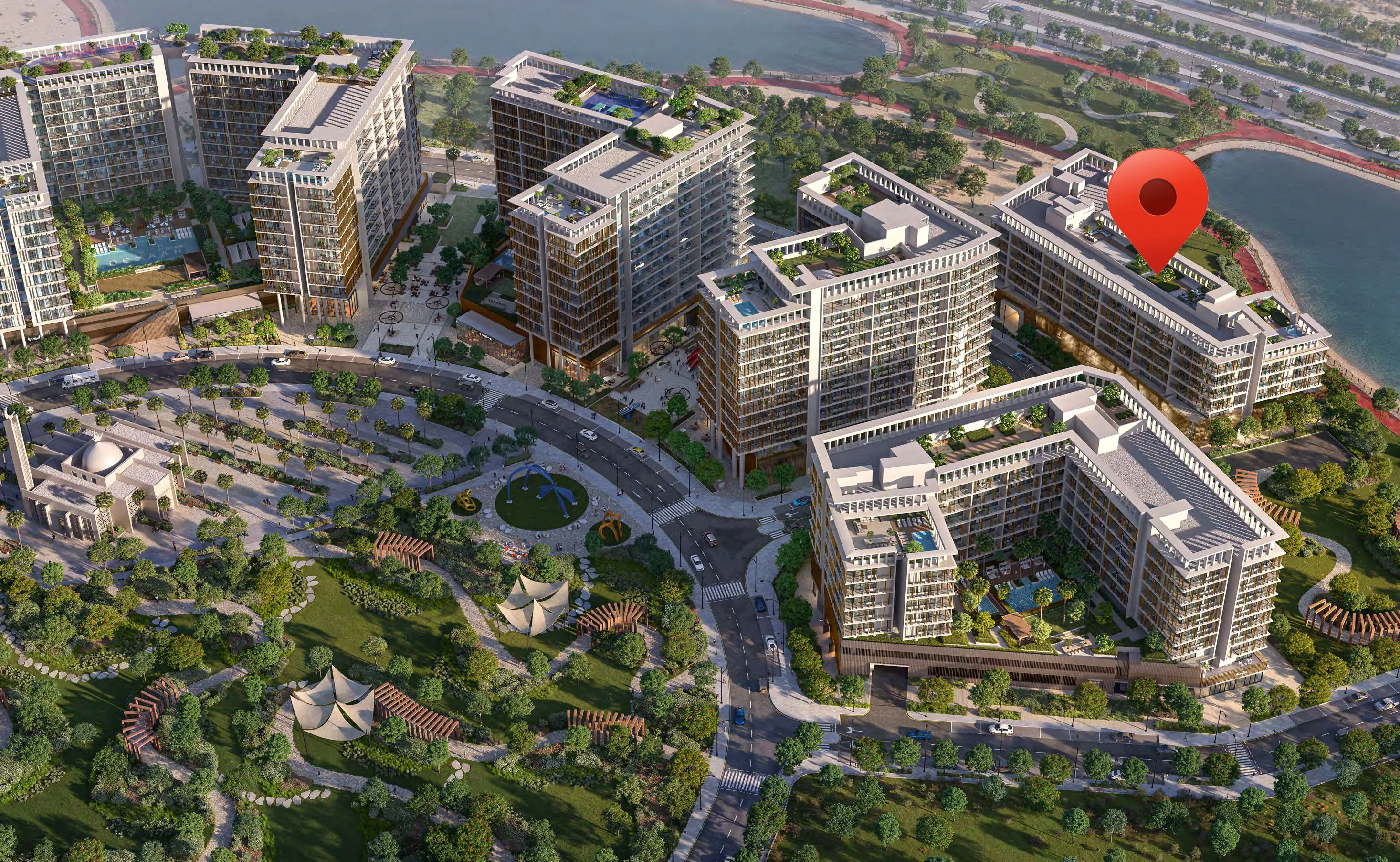 Alder in Park Five master plan 1