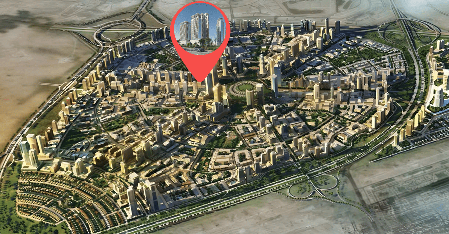 The Orchard Place Towers A & B master plan 1