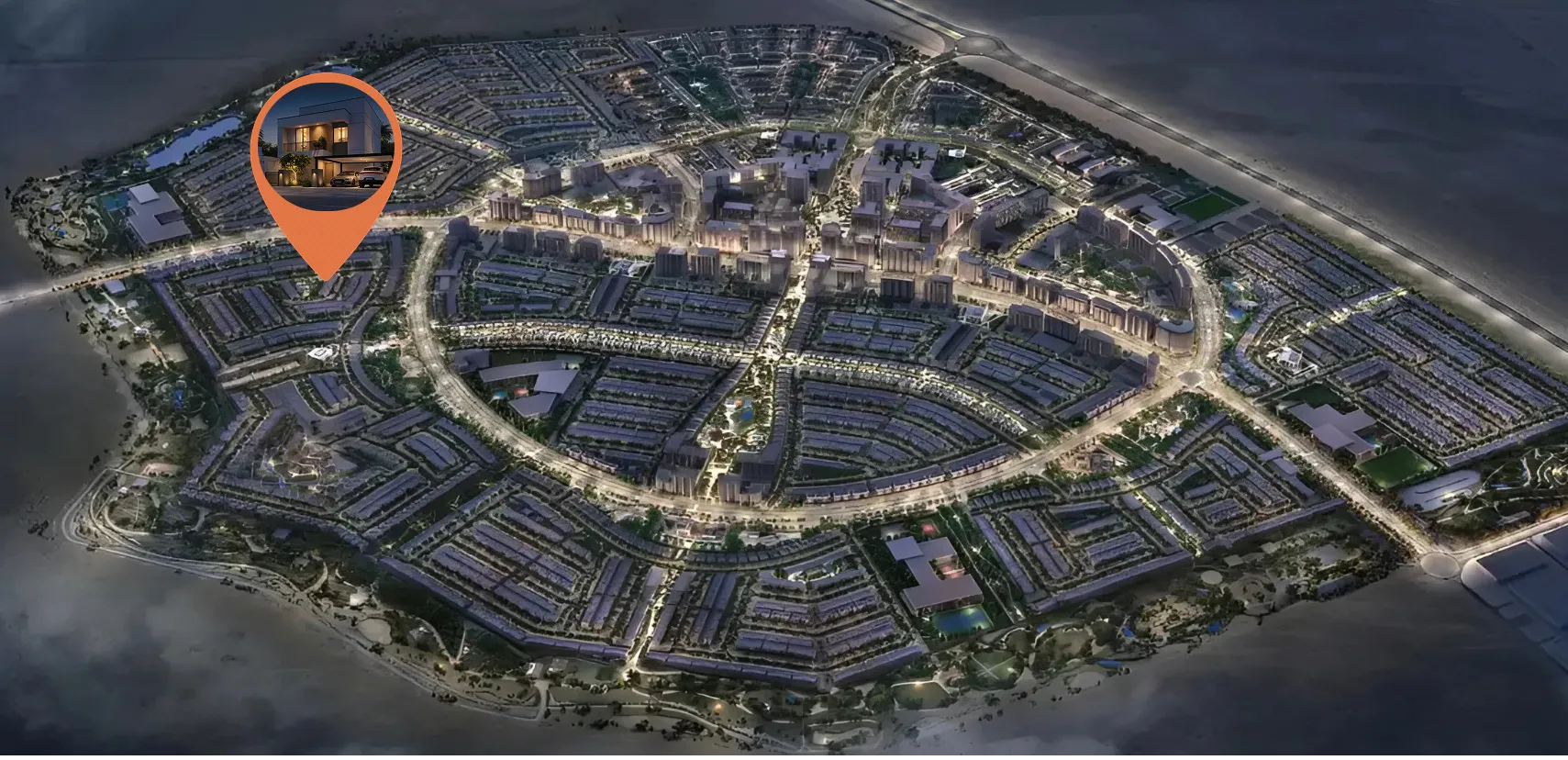 Al Ghadeer Gardens master plan 1