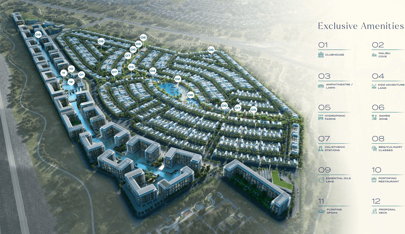 Riverside by Damac master plan 1
