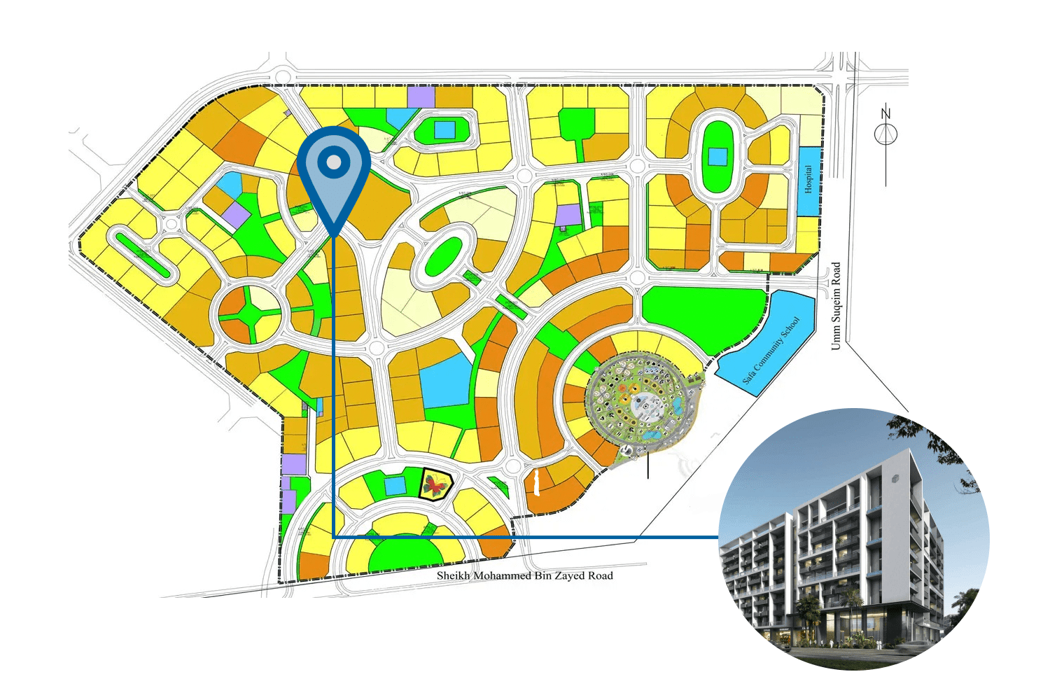 Beverly Boulevard master plan 1
