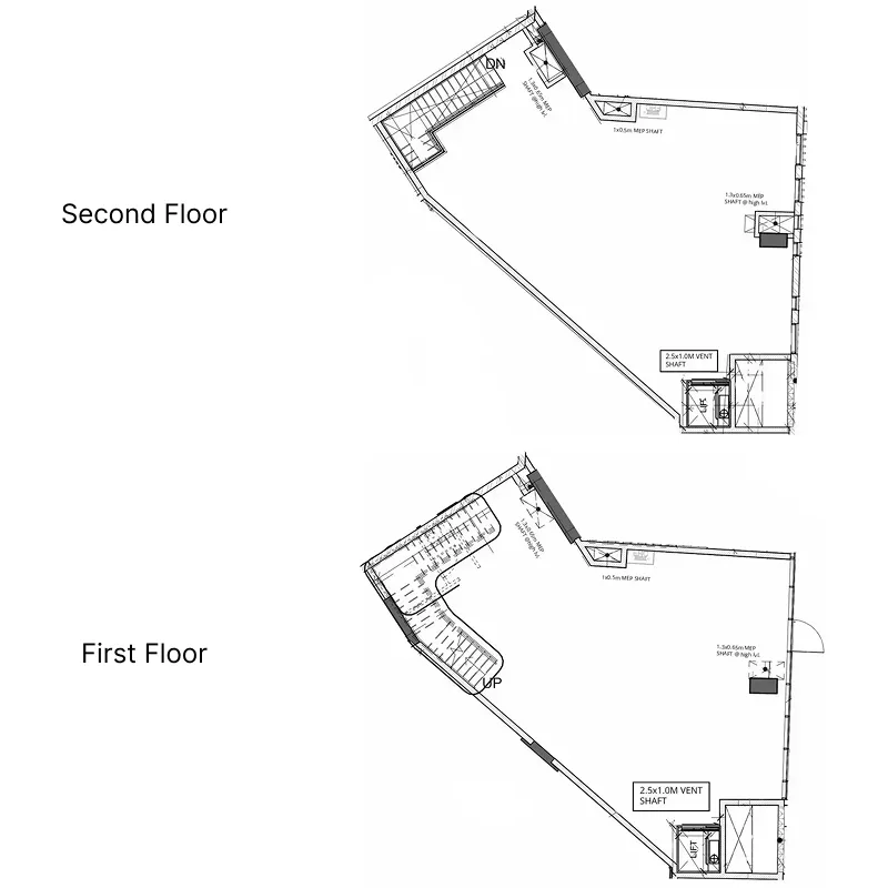  bedroom Retail floor plan at Maimoon Gardens