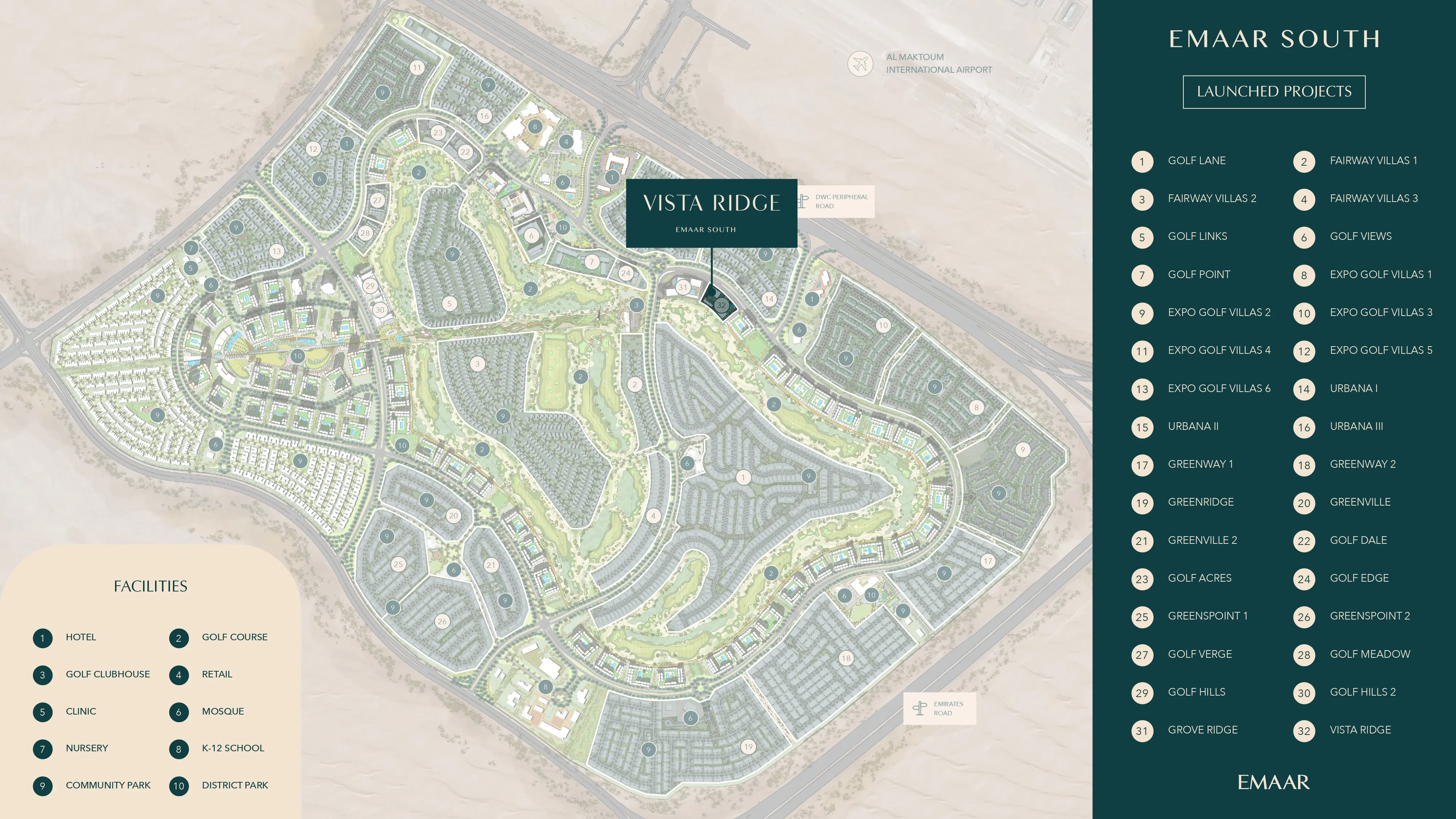 Vista Ridge master plan 1