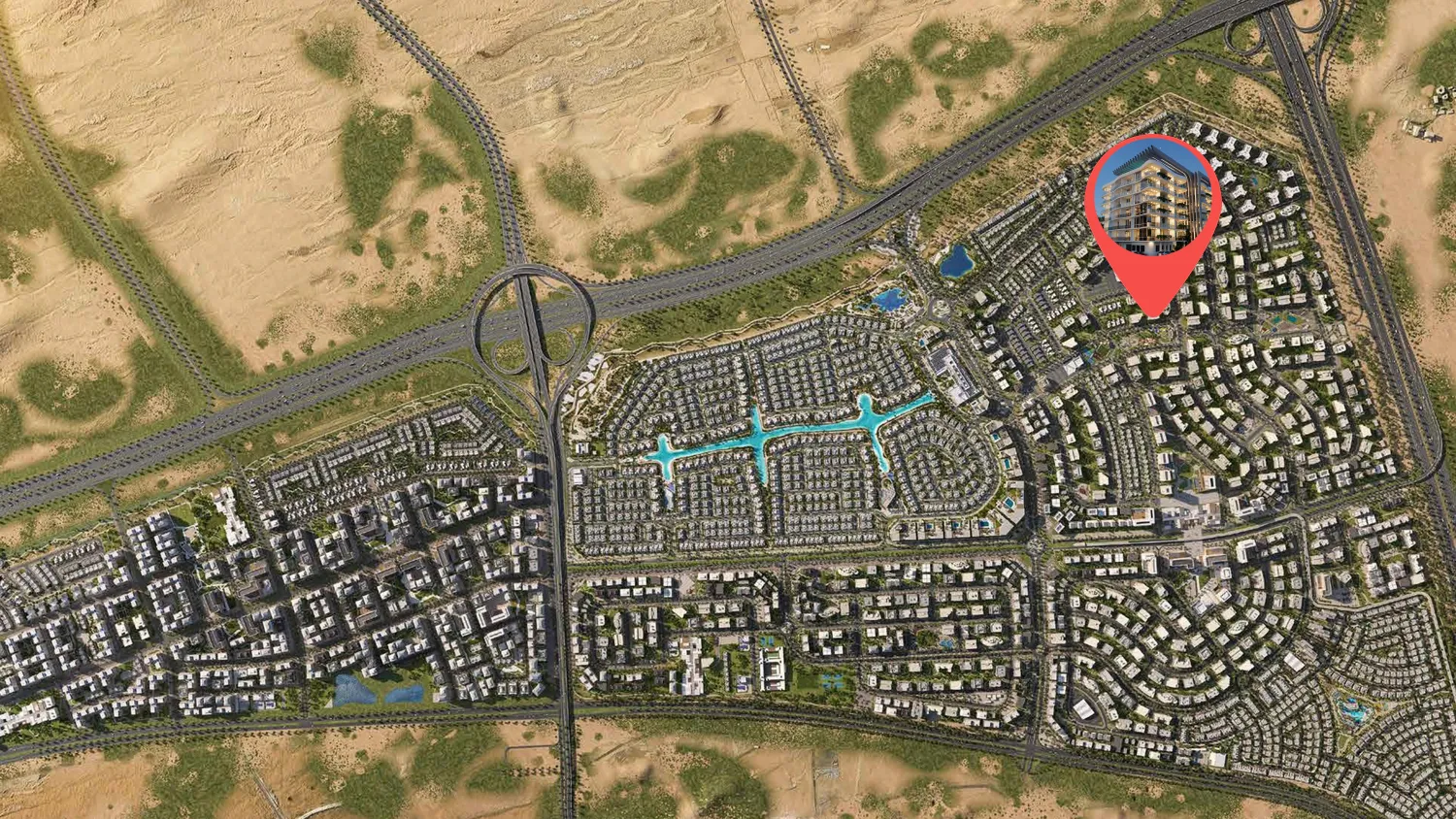 Ramada Residences by Wyndham in Dubai South master plan 1