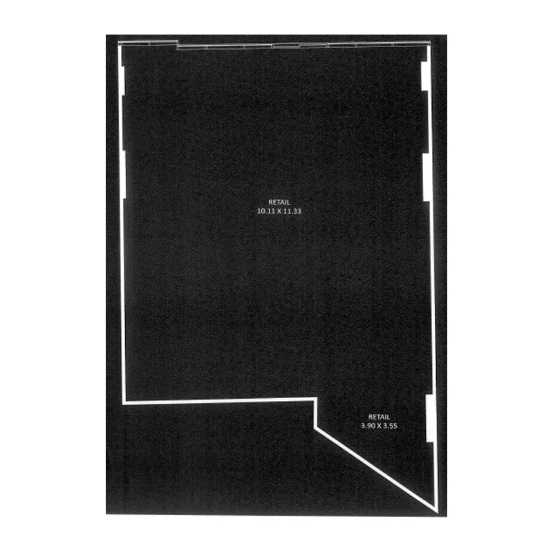  bedroom Retail floor plan at Timez