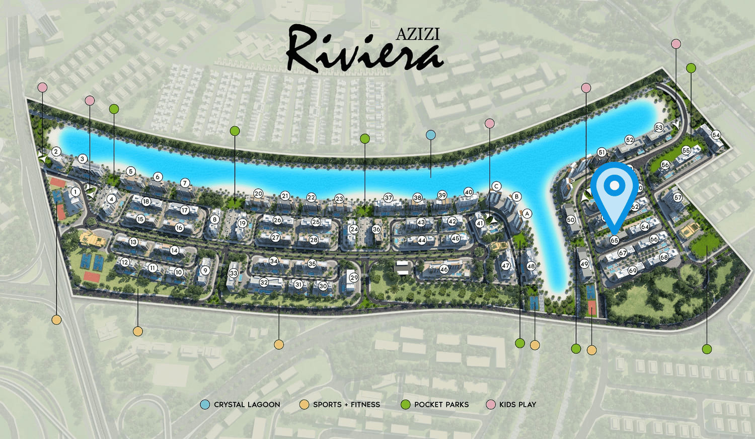 Riviera 65 master plan 1