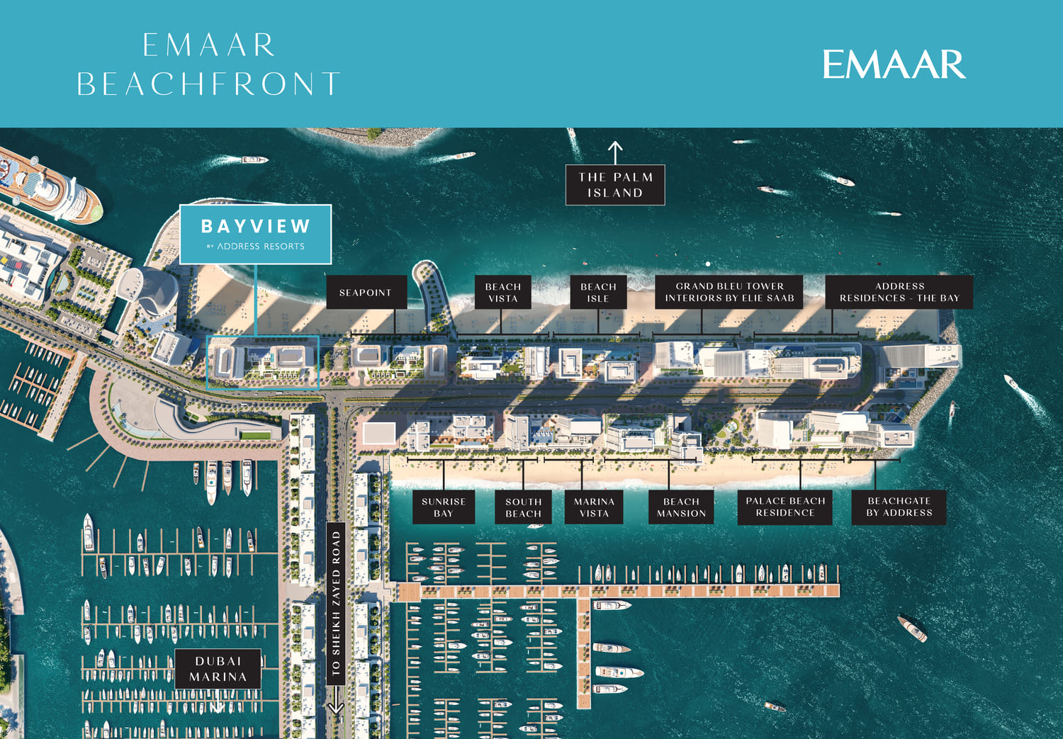 Bayview by Address Resorts master plan 1