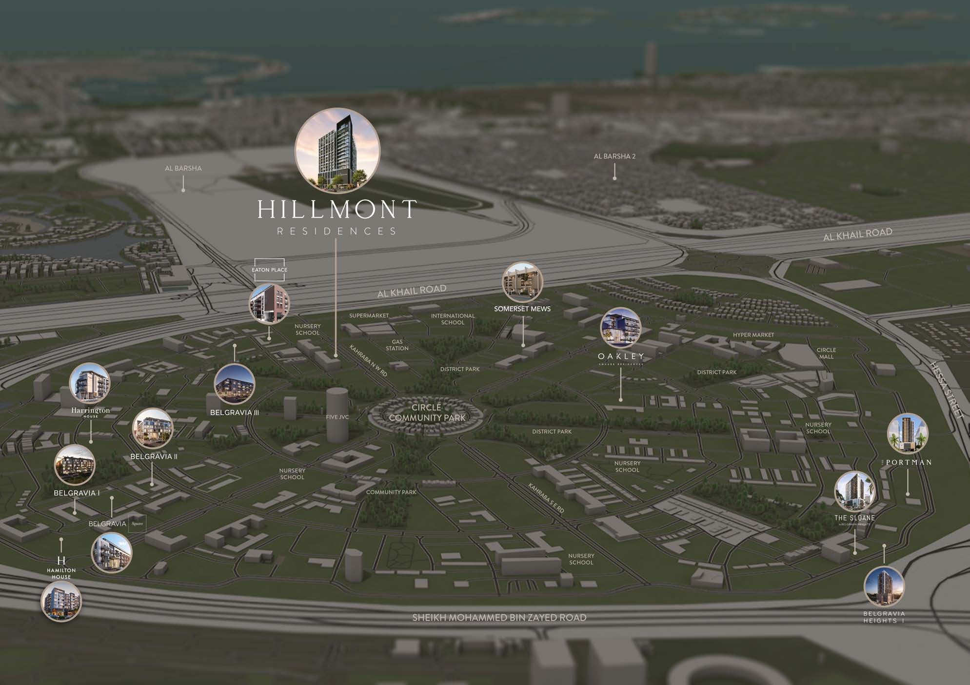 Hillmont Residences master plan 1