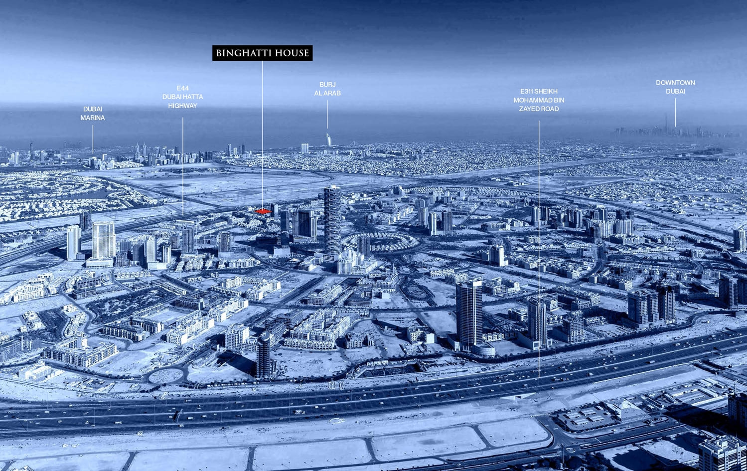 Binghatti House master plan 1
