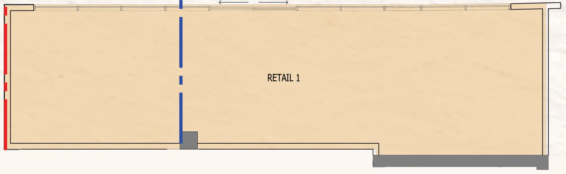  bedroom Retail floor plan at Epoque