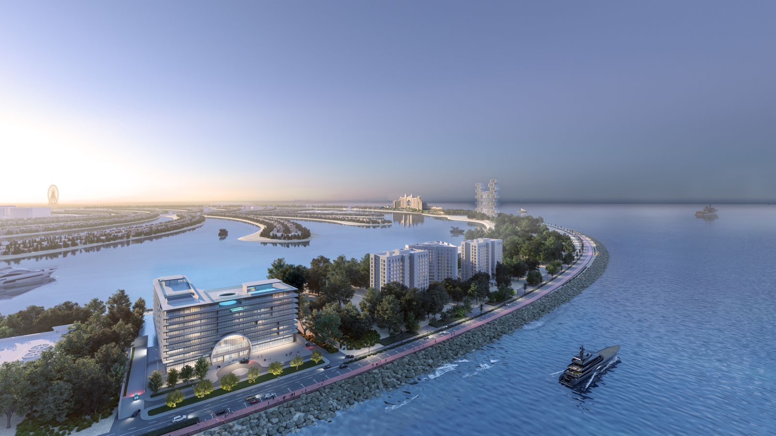 Armani Beach Residence master plan 1