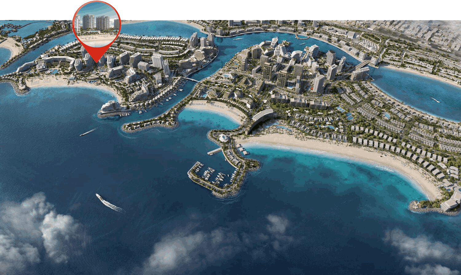 Beach House at Bay Residences master plan 1
