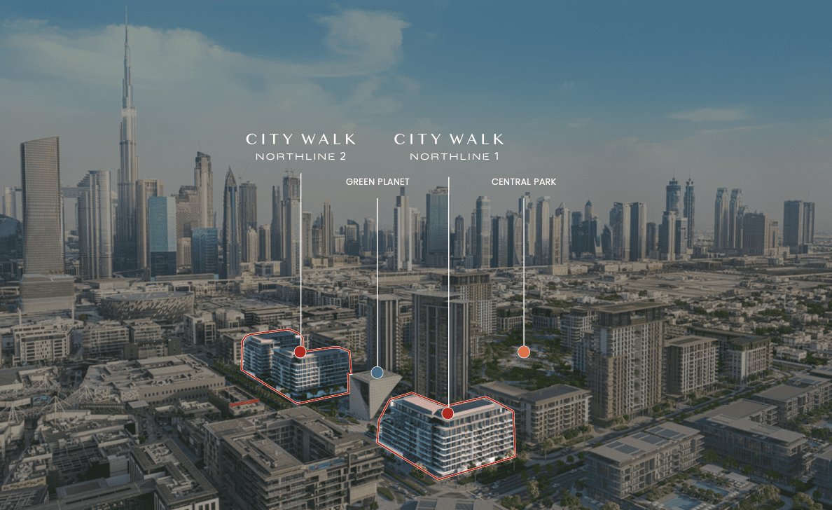 City Walk Northline master plan 1
