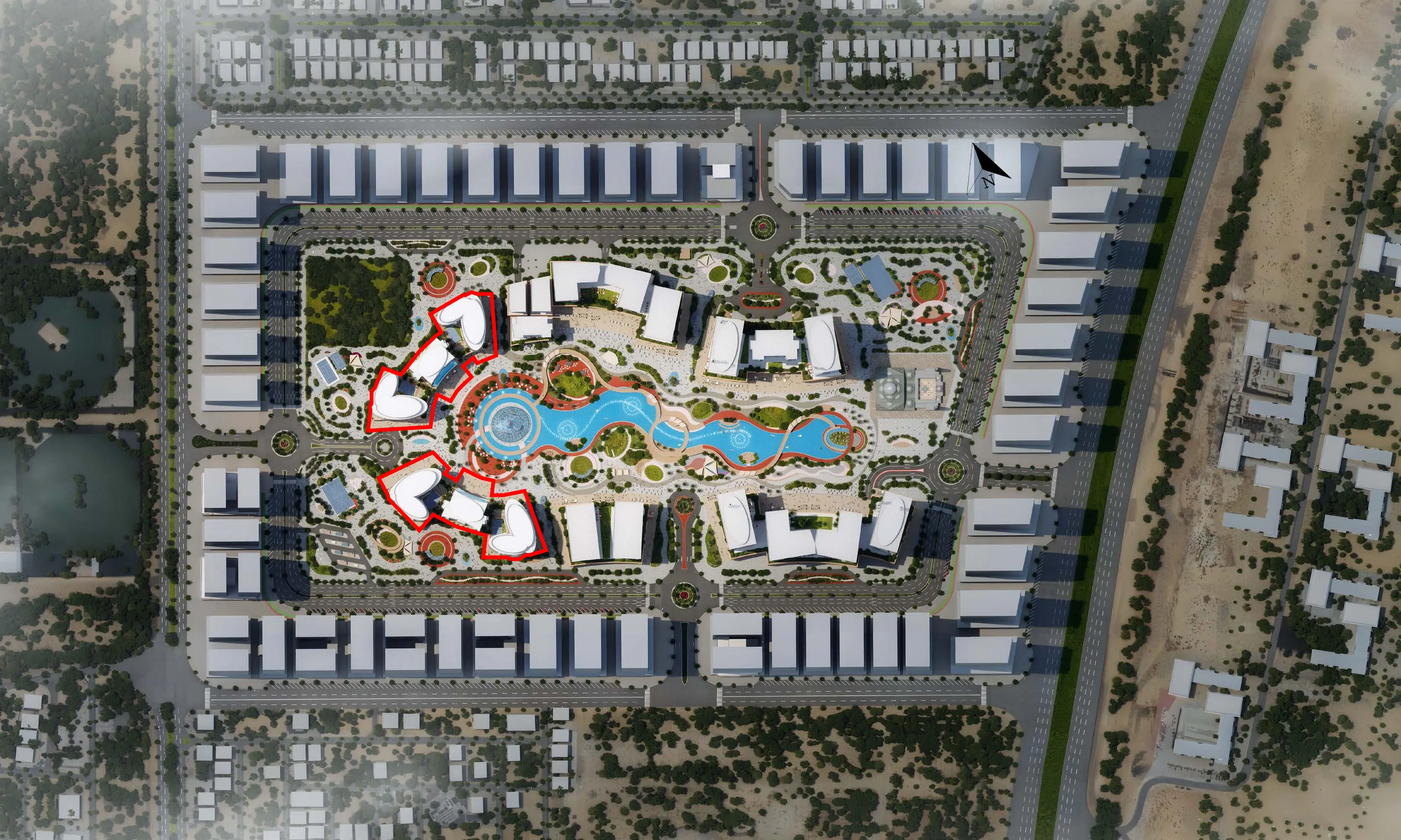 Orchid Towers Phase 1 master plan 1