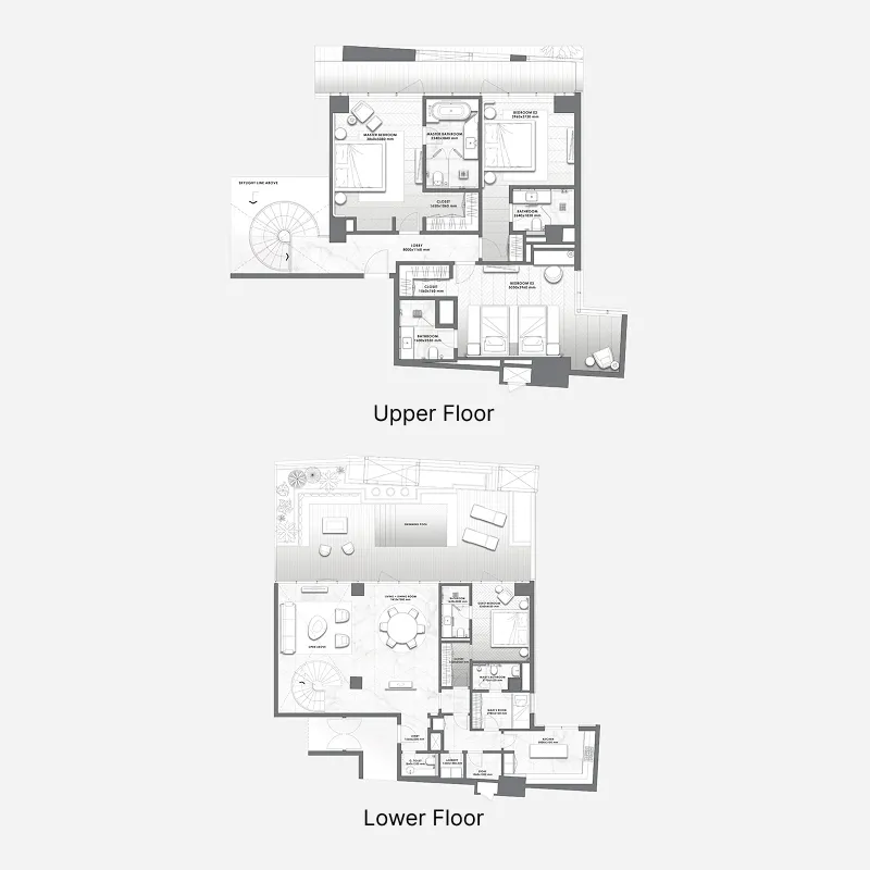 4 bedroom Villa floor plan at DaVinci