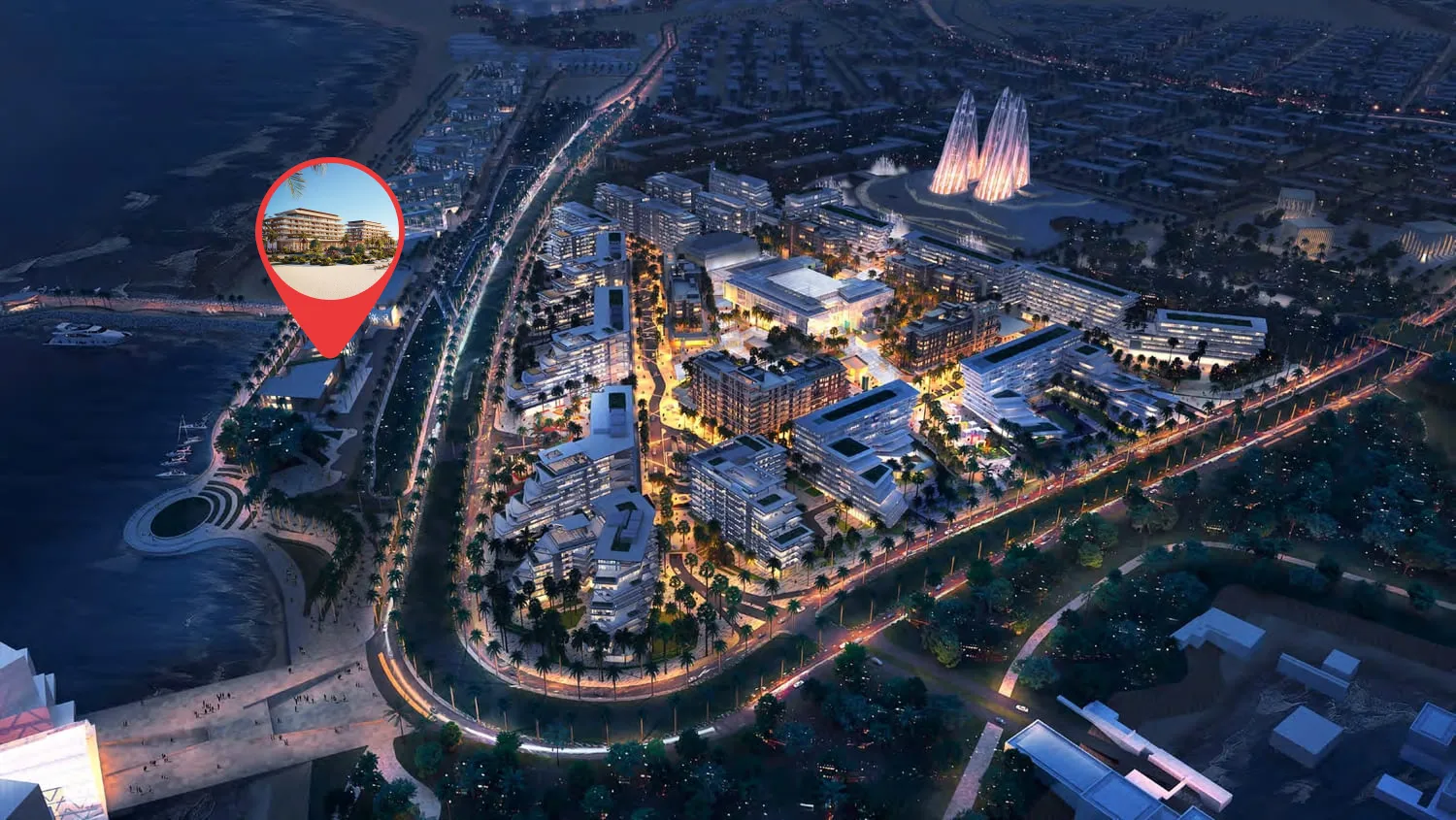 Nobu Residences Abu Dhabi master plan 1