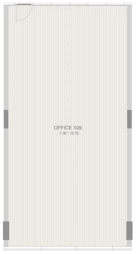  bedroom Office floor plan at Sol Levante