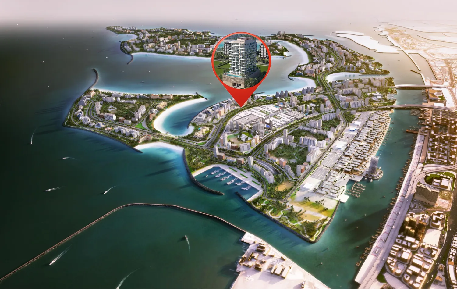 Flora Shore Beachside Residences master plan 1