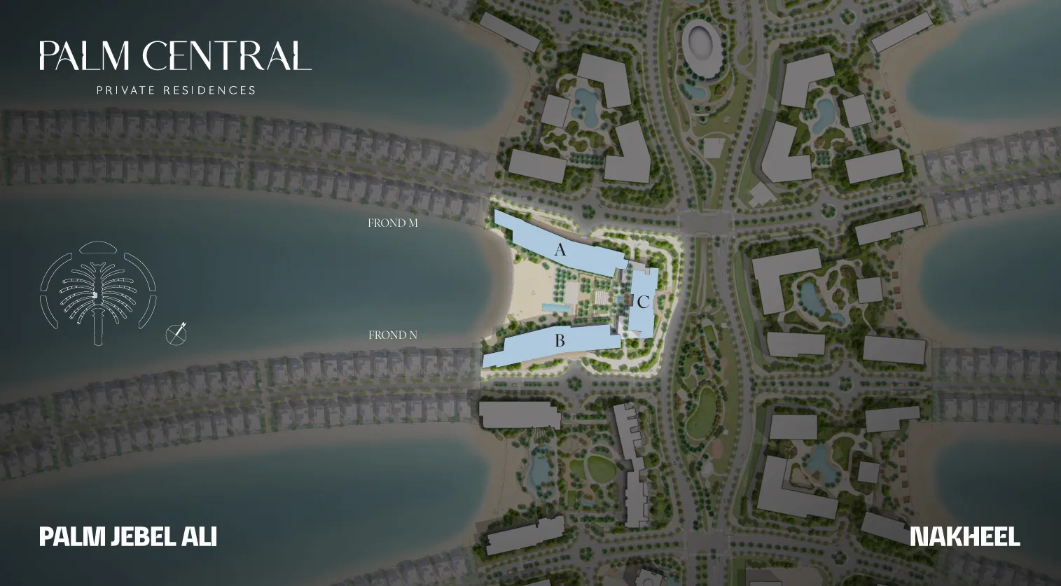 Palm Central Private Residences master plan 1