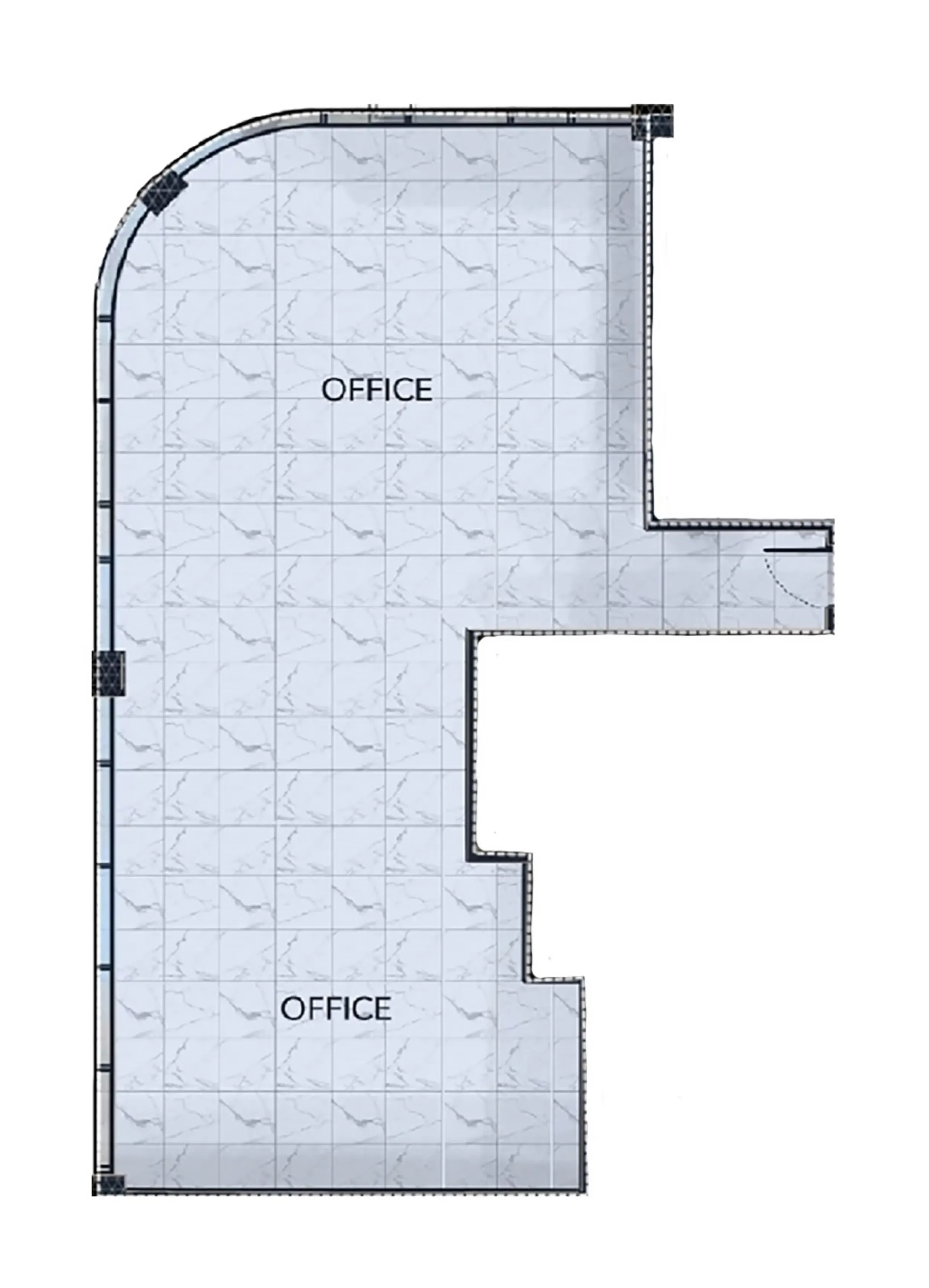  bedroom Office floor plan at Radiant Bridges