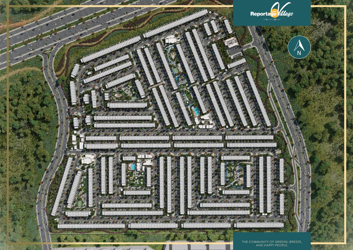 Reportage Village master plan 1