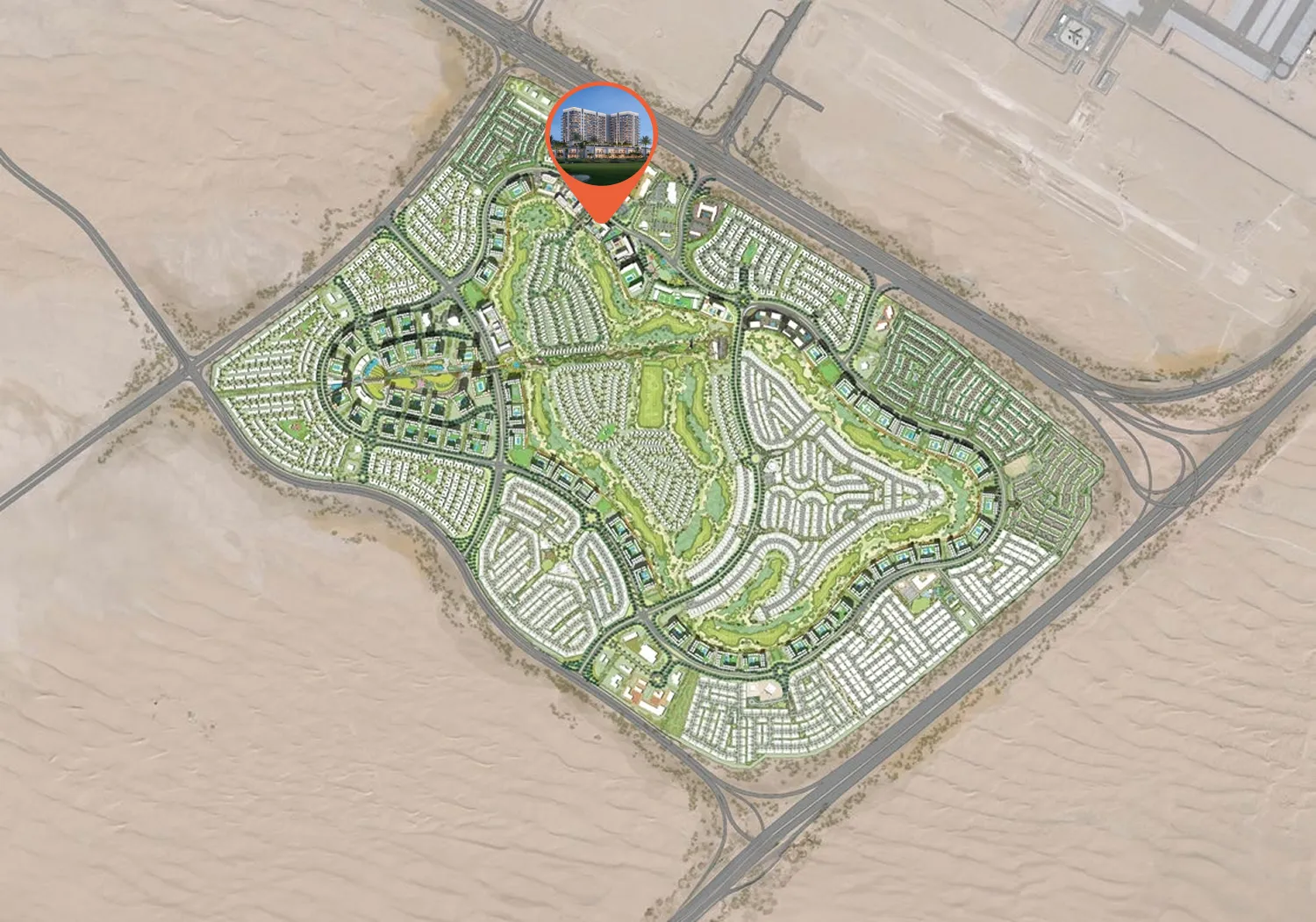 Golf Fields master plan 1