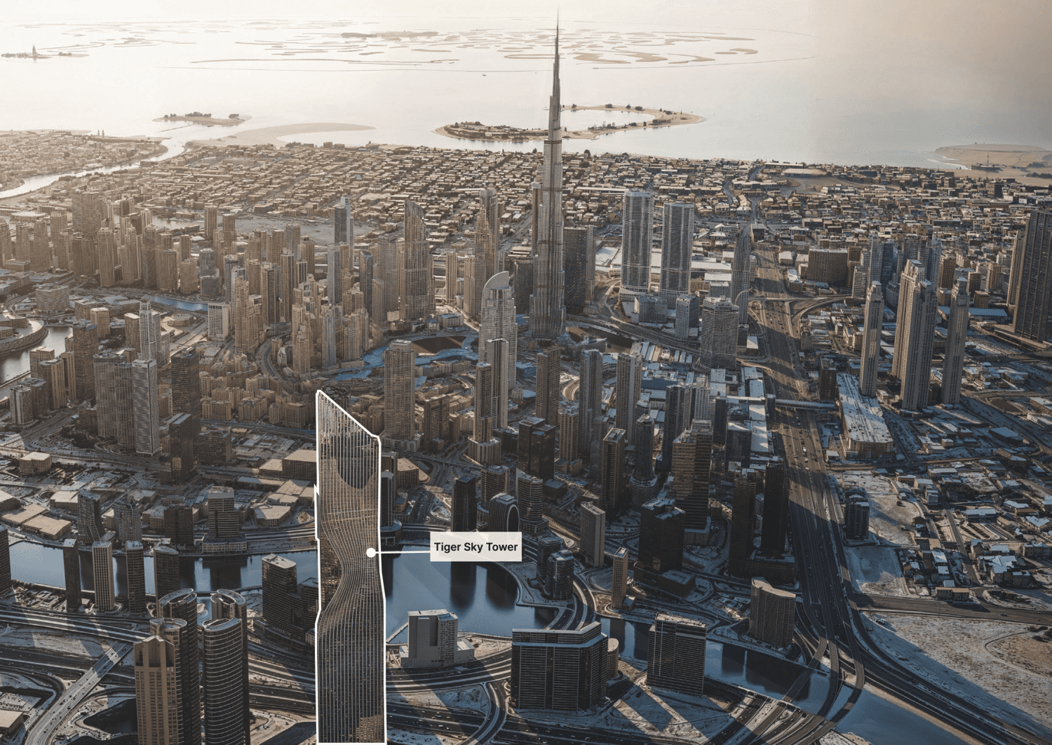 Tiger Sky Tower master plan 1