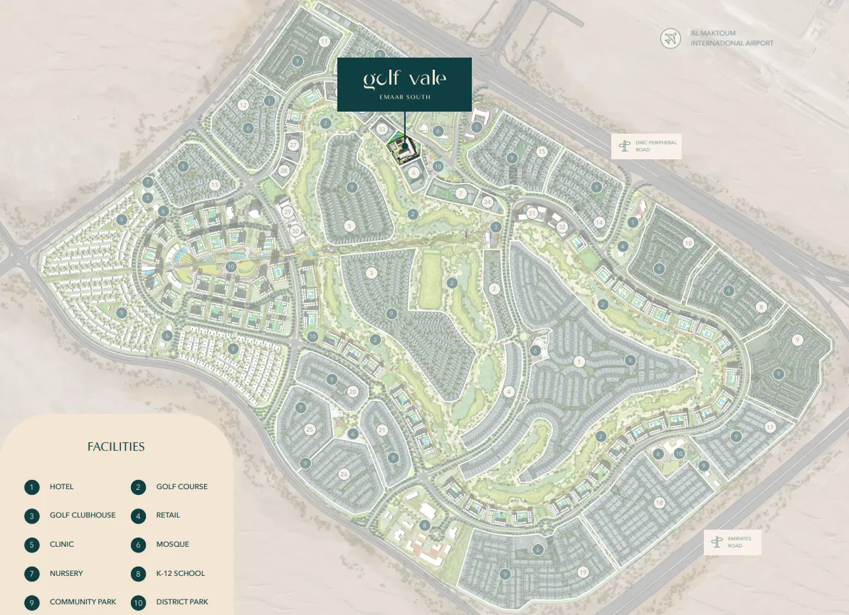 Golf Vale master plan 1