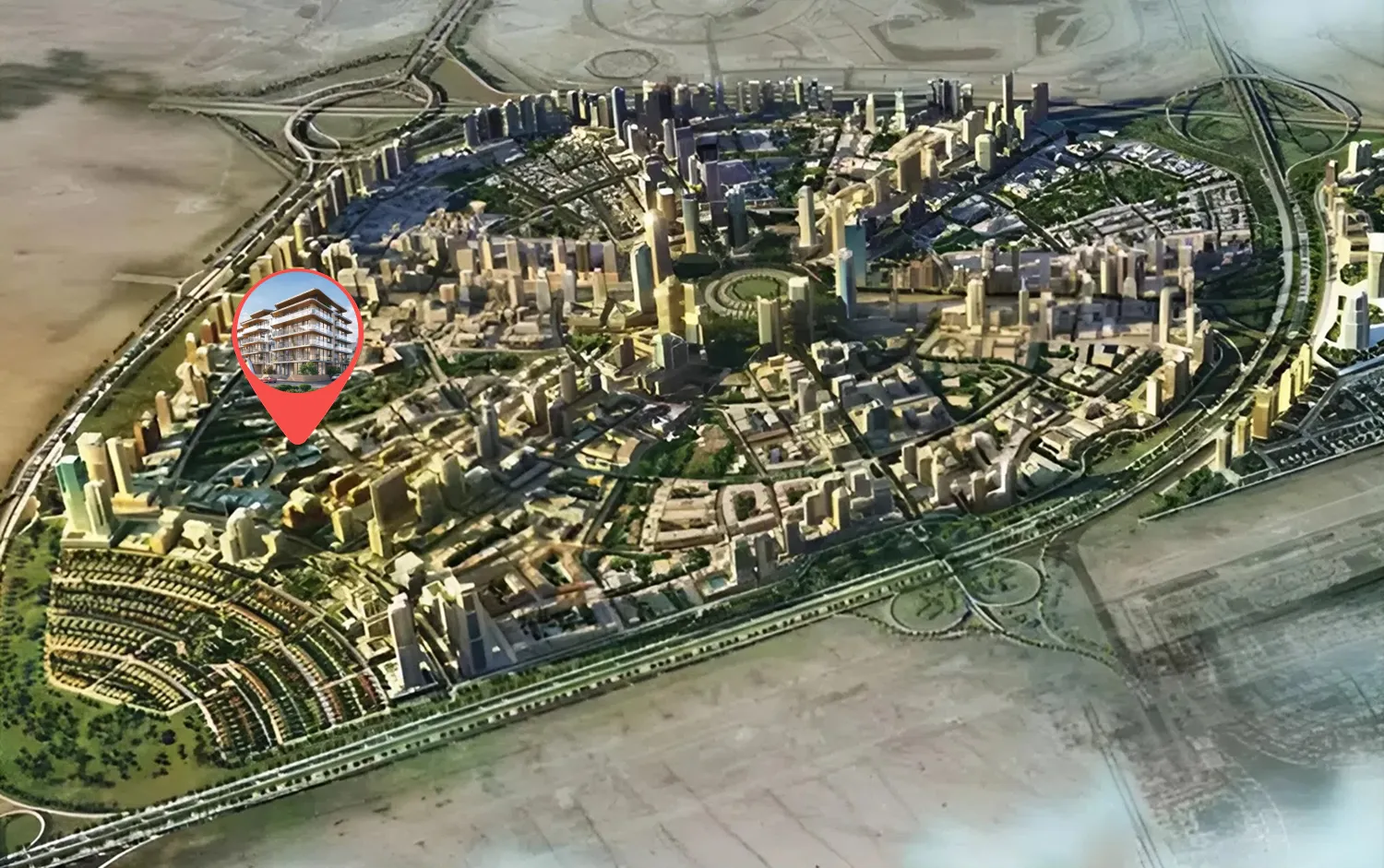 Veda by AUM Development master plan 1