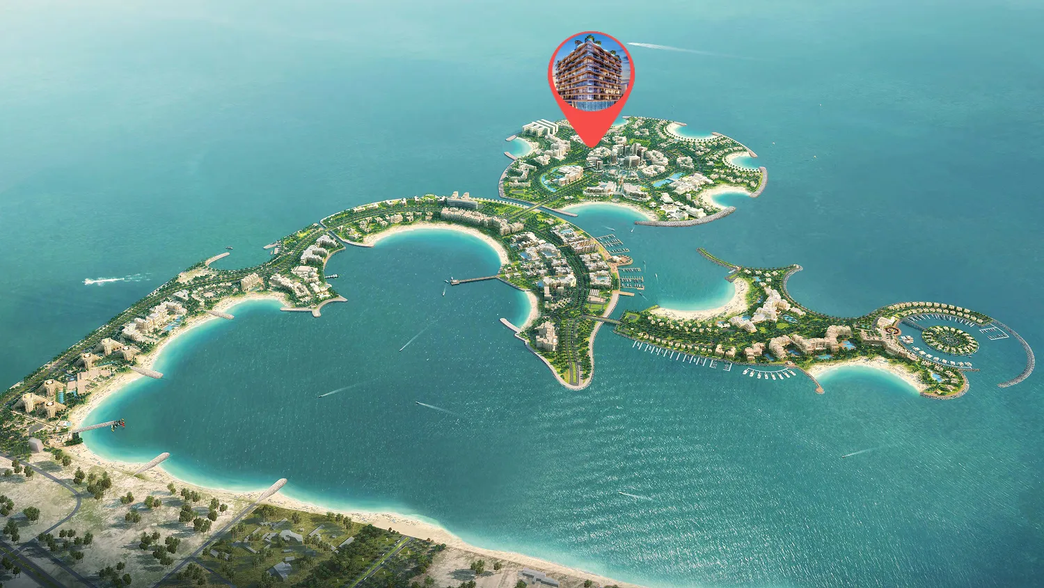 NH Collection Ras Al Khaimah Al Marjan Island Hotel & Apartments master plan 1