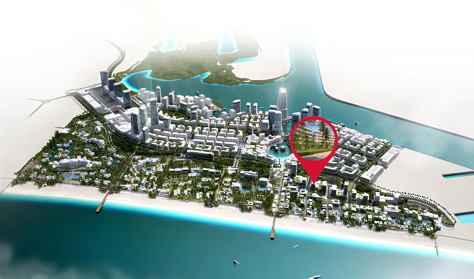 Al Zorah Seaside Hills master plan 1