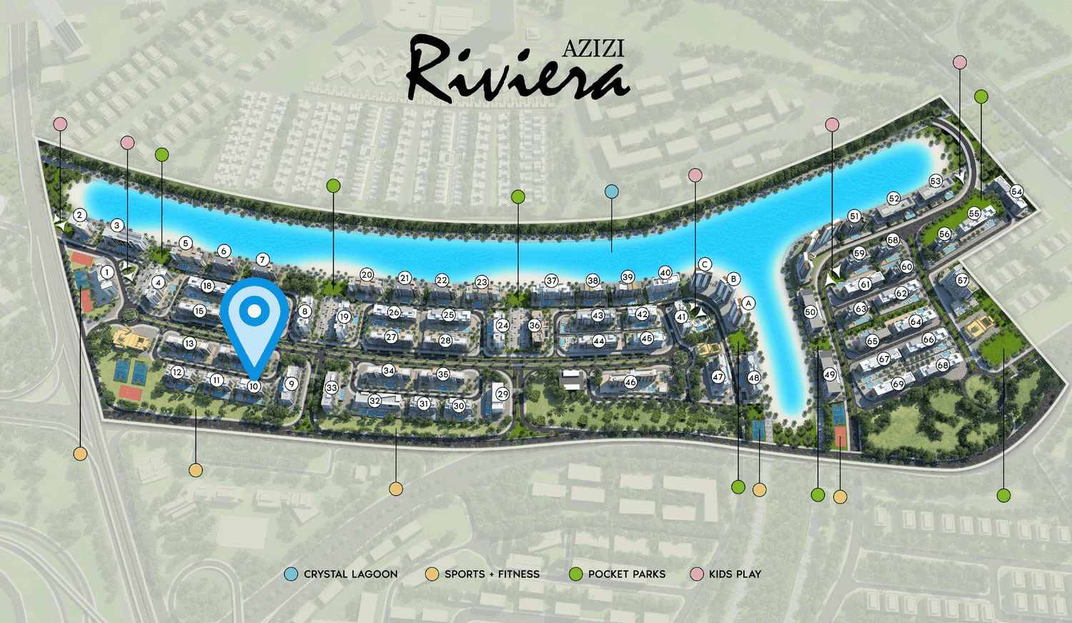 Riviera 10 master plan 1