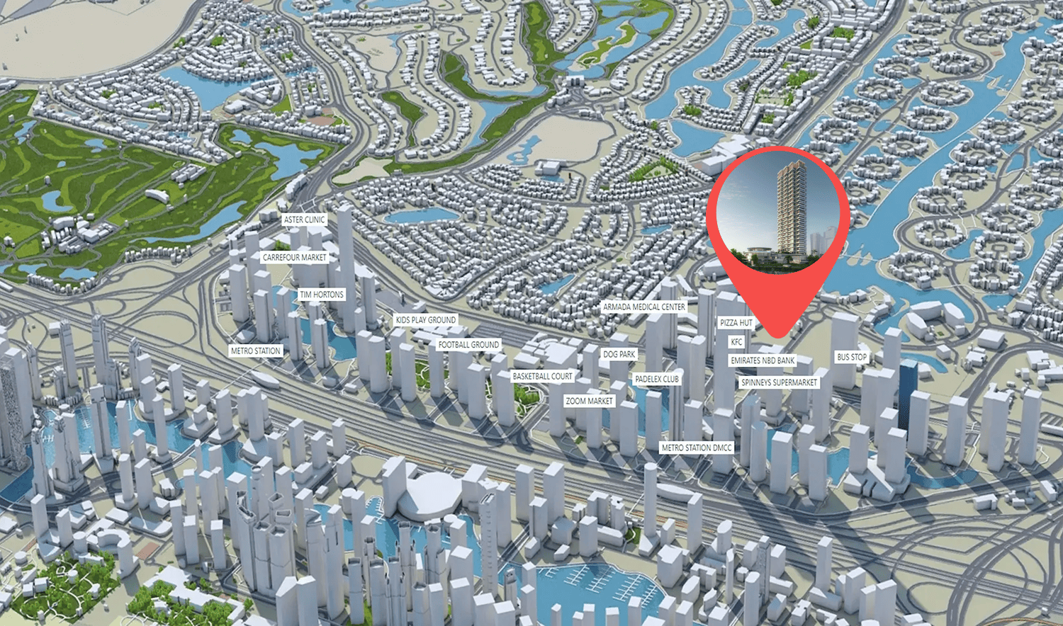 Serenia District West Residence master plan 1