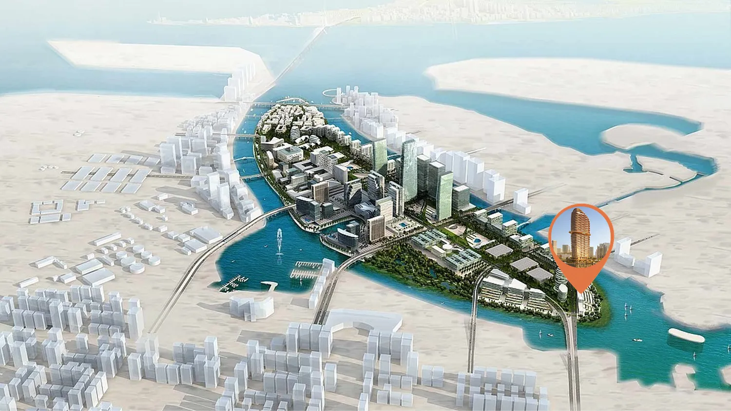 Jumeirah Residences at Al Maryah Island master plan 1