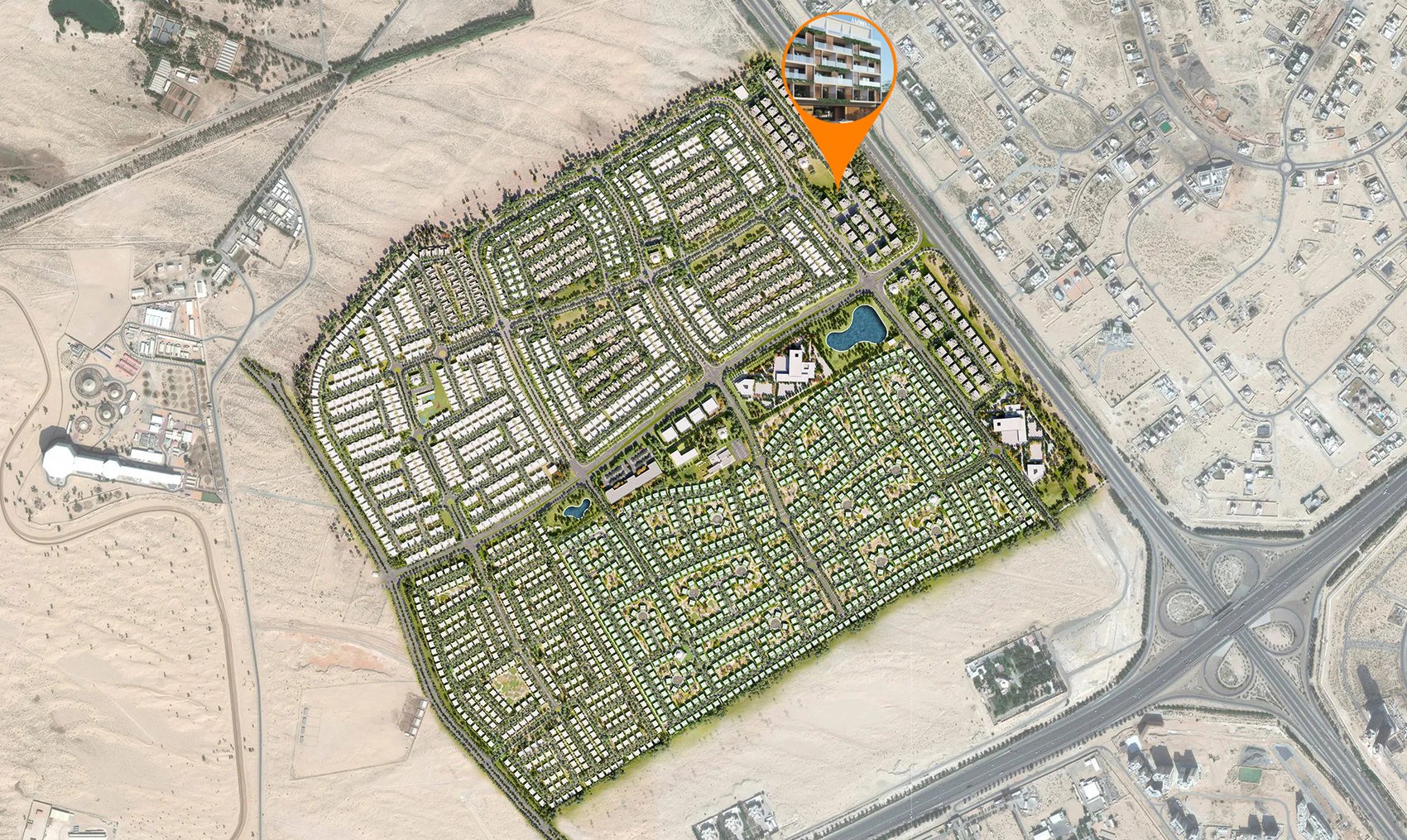 The Cube Residences master plan 1