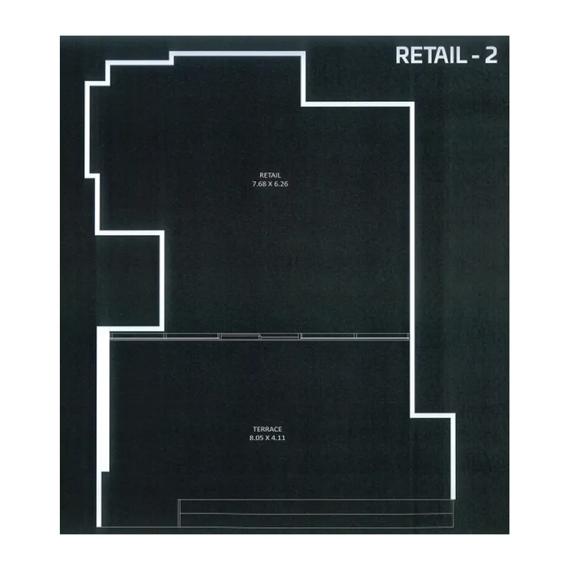  bedroom Retail floor plan at Timez