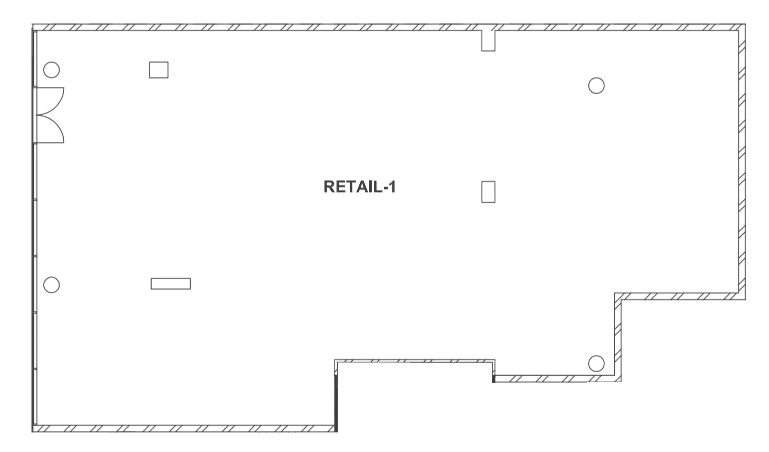  bedroom Retail floor plan at Interstellar Tower