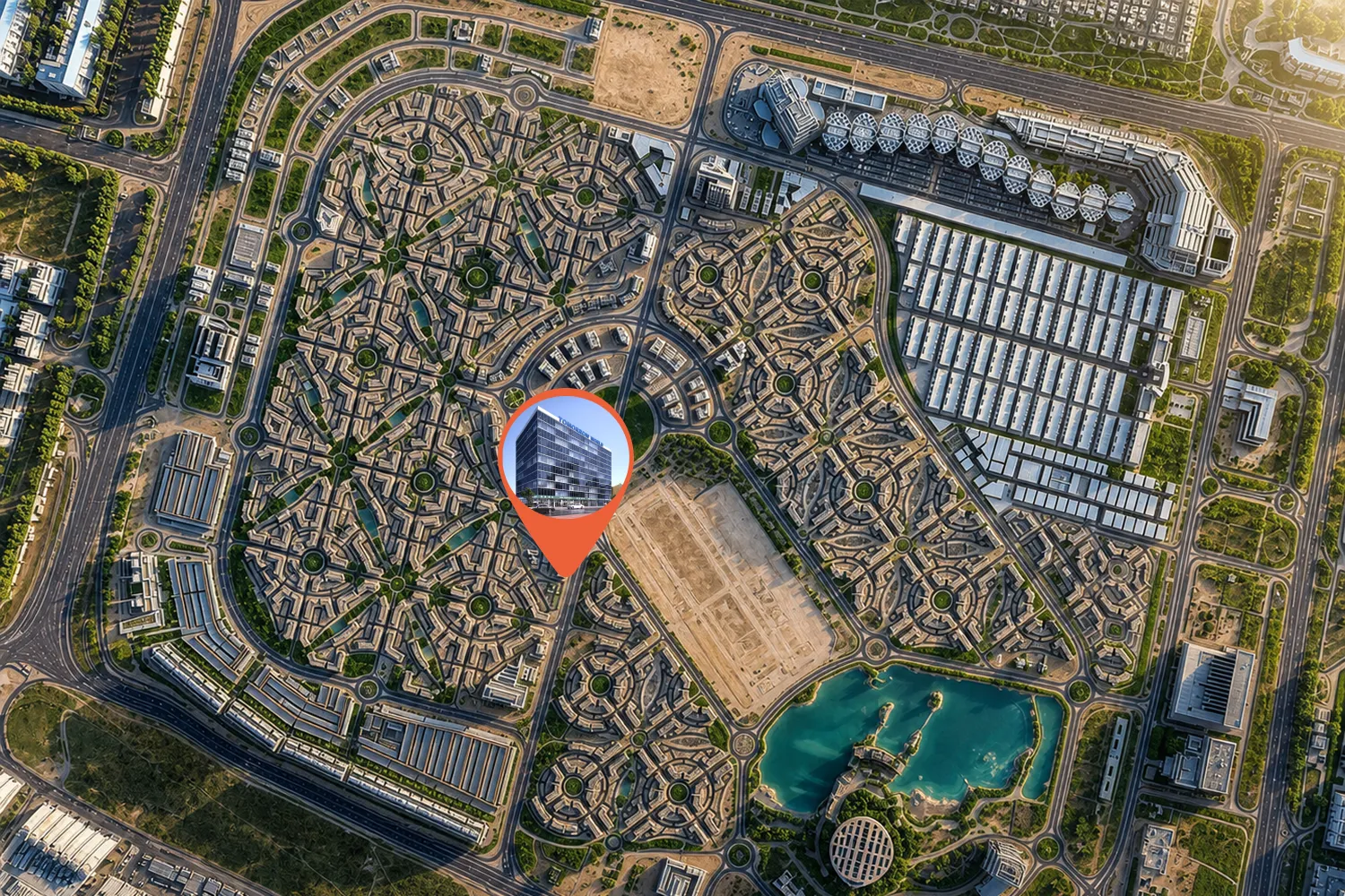 Tomorrow Commercial Tower master plan 1