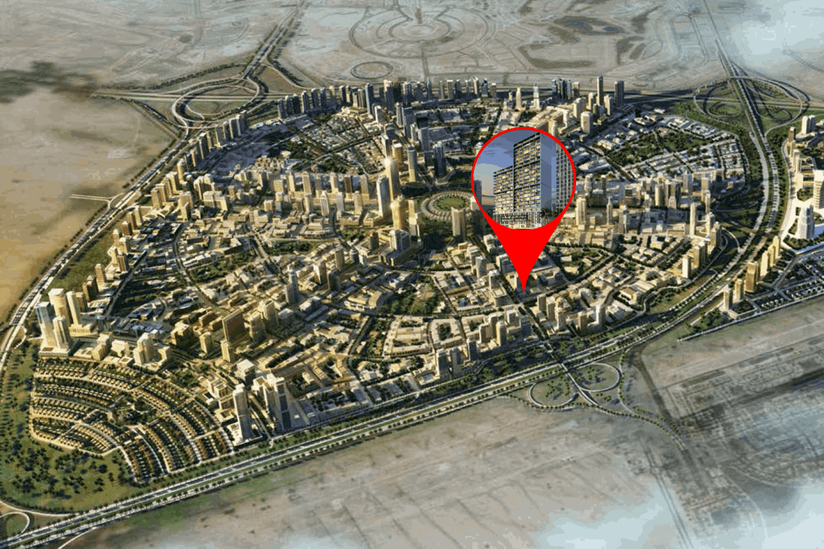 Binghatti Emerald master plan 1