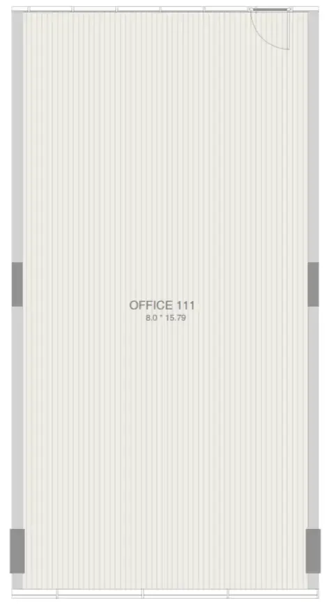  bedroom Office floor plan at Sol Levante