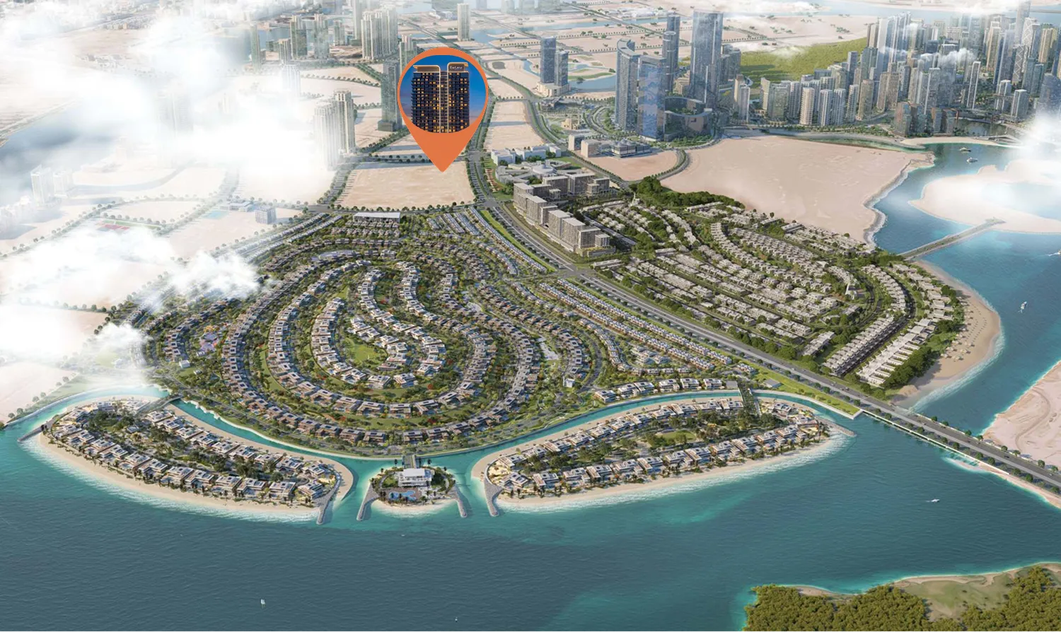 Rotana Residences South Tower master plan 1
