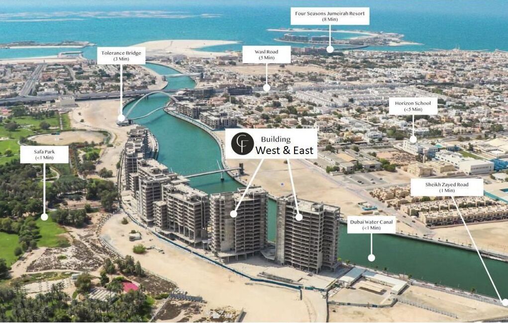 Canal Front Residences master plan 1