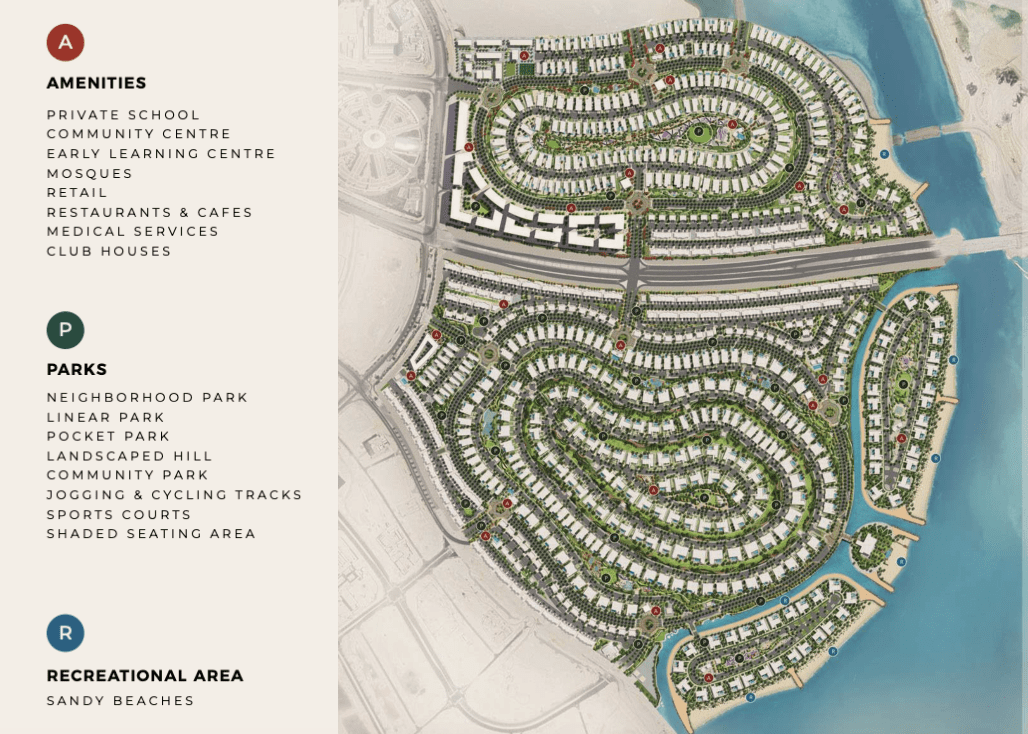 Reem Hills Villas Phase 2 master plan 1