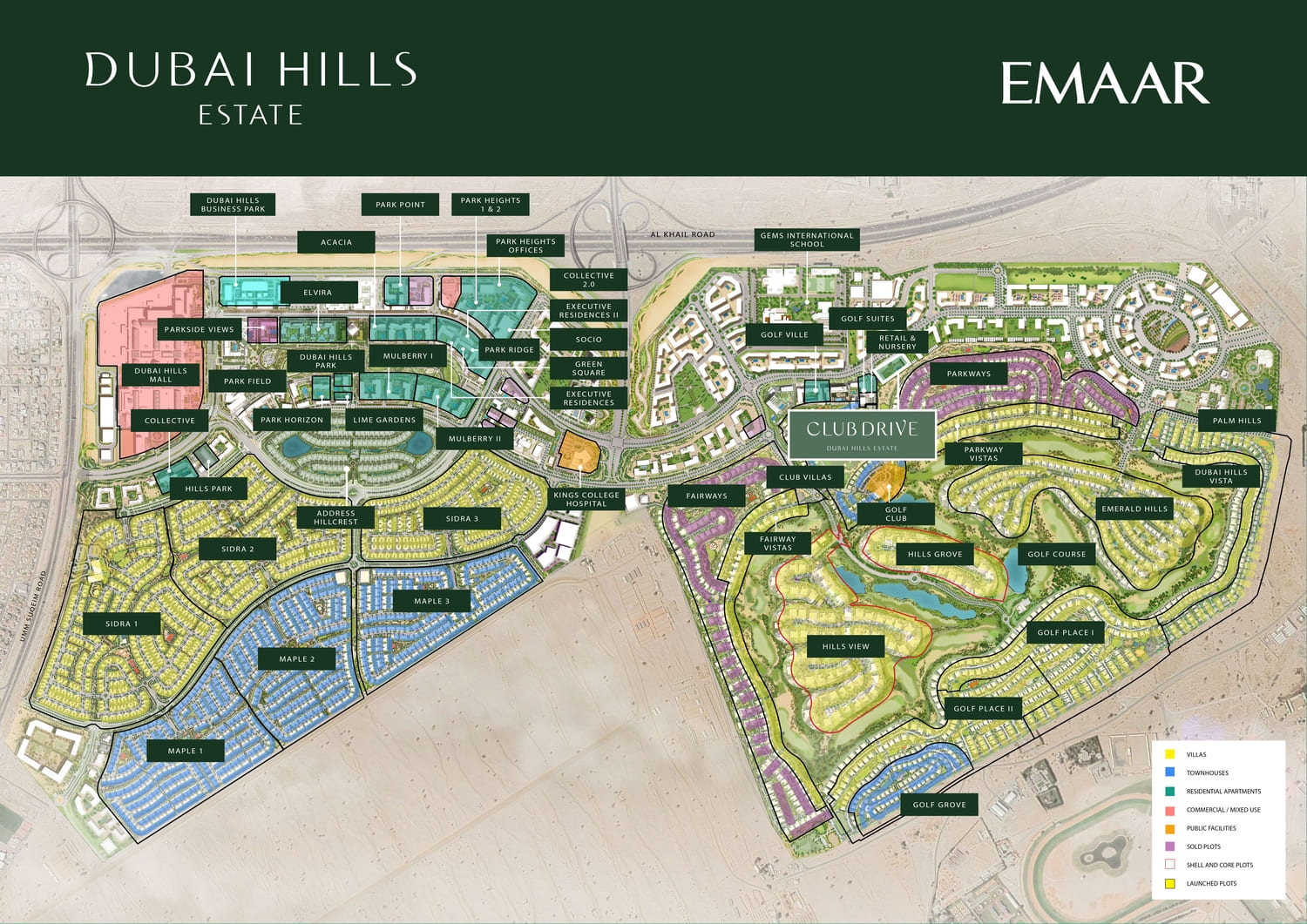 Club Drive master plan 1