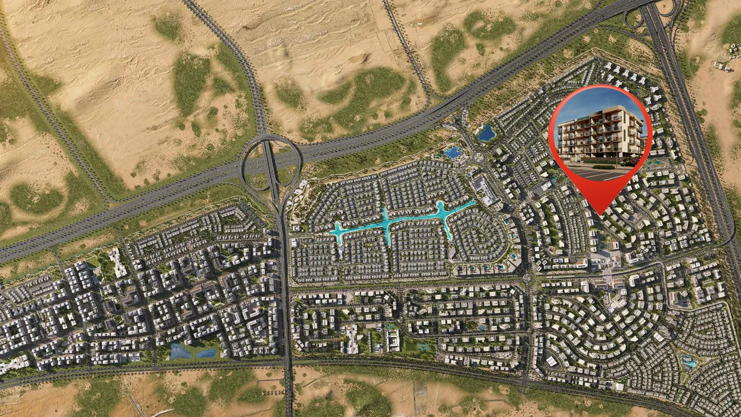 Golden Woods Albab Views master plan 1