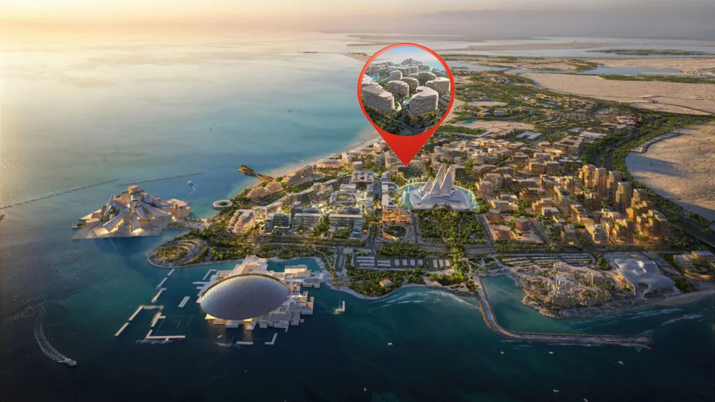 The Row Saadiyat master plan 1